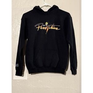 Naruto Sweater Mens Youth Primitive Skateboards Hoodie Anime Pullover Black